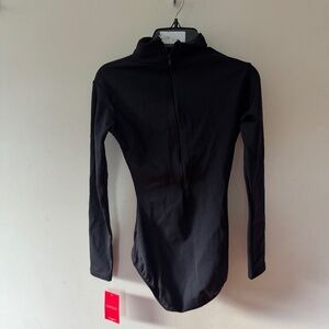 Black Capezio leotard